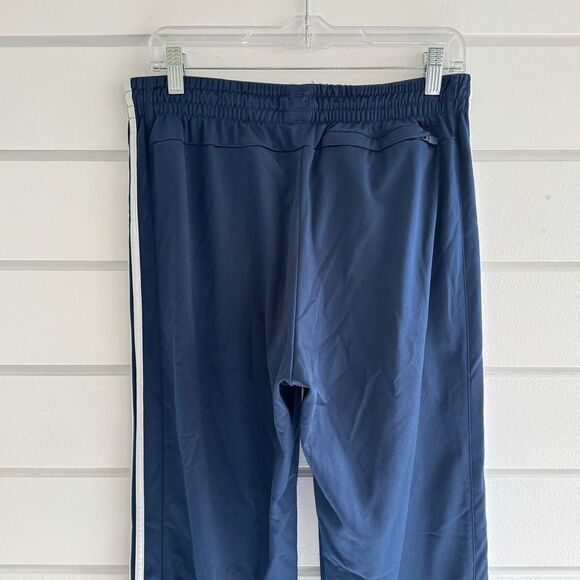 Adidas Men's Essentials 3-Stripes Tricot Track Pants In Navy Size Large - Picture 6 of 11